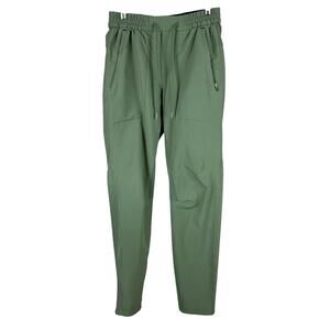 Lululemon License to Train Pant Green Twill Men's Size Small Excellent Condition